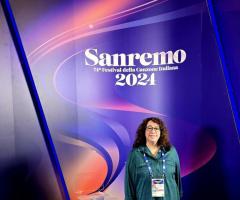 Vitaliano Gallo e Cristina Noris al  Festival di SanRemo 74° Edizione 2024