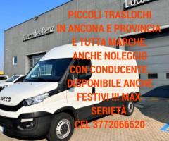 Piccoli traslochi in regione Marche