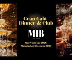 Mercoledì 31 Dicembre 2025 CAPODANNO MIB MILANO